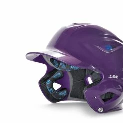 All-Star All Star Adult System 7 Fitted Solid Colour Batters Helmet - PURPLE - Extra Large