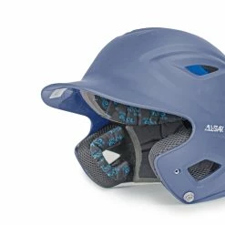 All-Star All Star Adult System 7 Fitted Solid Colour Batters Helmet - MATTE NAVY - Extra Large