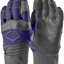 Evoshield Aggressor YOUTH Small Batting Gloves - Purple