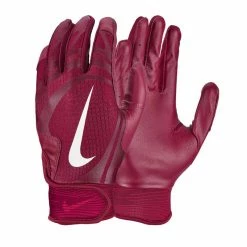 Nike Huarache Edge Batting Gloves - Adult 2XL - Maroon