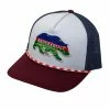 BRUCE BOLT "BEAR" Patch 5-Panel Mesh Snapback Rope Trucker Hat -APPAREL Sales Store bruce bolt bear patch 5 panel mesh snapback rope trucker hat hats brucebolt 769237