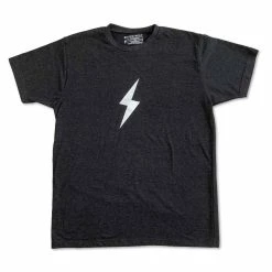 BRUCE BOLT "BOLT" Casual T-shirt - CHARCOAL GREY W/CHROME BOLT 9 BRUCE BOLT "BOLT" Casual T-shirt - CHARCOAL GREY W/CHROME BOLT -APPAREL Sales Store bruce bolt bolt casual t shirt charcoal grey wchrome bolt t shirt bruce bolt 846020