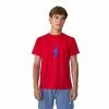 BRUCE BOLT "BOLT" Casual T-Shirt - RED W/BLUE BOLT 2 BRUCE BOLT "BOLT" Casual T-Shirt - RED W/BLUE BOLT -APPAREL Sales Store bruce bolt bolt casual t shirt red wblue bolt t shirt bruce bolt 544059