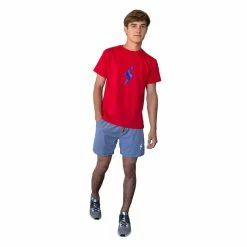 BRUCE BOLT "BOLT" Casual T-Shirt - RED W/BLUE BOLT 8 BRUCE BOLT "BOLT" Casual T-Shirt - RED W/BLUE BOLT -APPAREL Sales Store bruce bolt bolt casual t shirt red wblue bolt t shirt bruce bolt 905744