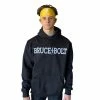BRUCE BOLT "BRUCE BOLT" Hoodie - BLACK -APPAREL Sales Store bruce bolt bruce bolt hoodie black bruce bolt 517059