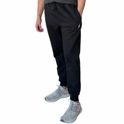 BRUCE BOLT Cotton Joggers - BLACK -APPAREL Sales Store bruce bolt cotton joggers black joggers bruce bolt 232079