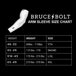 APPAREL Sales Store -APPAREL Sales Store bruce bolt graduated compression premium arm sleeve black brucebolt 502551