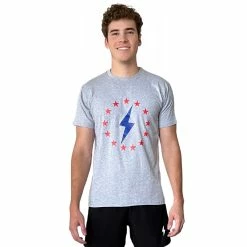 BRUCE BOLT "INDEPENDENCE DAY" Super Soft Heather Gray T-Shirt
