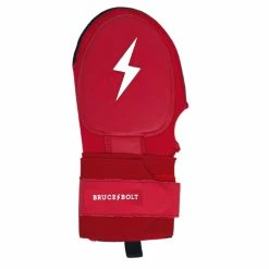 BRUCE BOLT Left Hand Sliding Mitt - RED LEFT