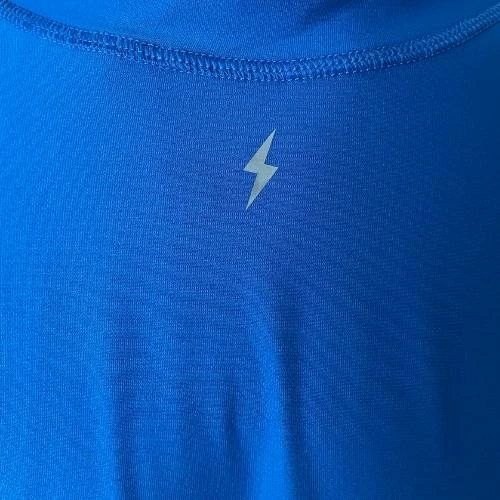 BRUCE BOLT Long Sleeve Performance T-Shirt With Reflective Bolt- ROYAL 4 BRUCE BOLT Long Sleeve Performance T-Shirt With Reflective Bolt- ROYAL - Image 2