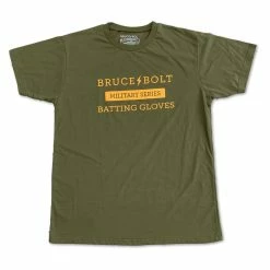 BRUCE BOLT "MILITARY SERIES" Tshirt - GREEN And YELLOW -APPAREL Sales Store bruce bolt military series tshirt green and yellow t shirt bruce bolt 591084