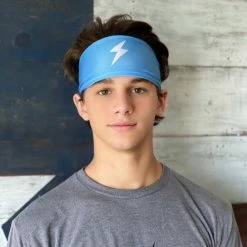 BRUCE BOLT Performance Headband - BABY BLUE -APPAREL Sales Store bruce bolt performance headband baby blue bruce bolt 893350