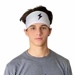BRUCE BOLT Performance Headband - WHITE