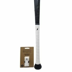 BRUCE BOLT Premium Pro Bat Grip - WHITE