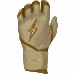 Bruce Bolt PREMIUM PRO GOLD Series Long Cuff Batting Gloves -APPAREL Sales Store bruce bolt premium pro gold series long cuff batting gloves with storage bag gloves brucebolt 206297