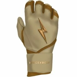 Bruce Bolt PREMIUM PRO GOLD Series Long Cuff Batting Gloves -APPAREL Sales Store bruce bolt premium pro gold series long cuff batting gloves with storage bag gloves brucebolt 925312