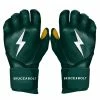 Bruce Bolt PREMIUM PRO Long Cuff Batting Gloves | GREEN -APPAREL Sales Store bruce bolt premium pro long cuff batting gloves with storage bag green brucebolt 860678