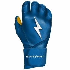 Bruce Bolt PREMIUM PRO Long Cuff Batting Gloves | ROYAL -APPAREL Sales Store bruce bolt premium pro long cuff batting gloves with storage bag royal brucebolt 278704