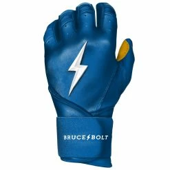 Bruce Bolt PREMIUM PRO Long Cuff Batting Gloves | ROYAL -APPAREL Sales Store bruce bolt premium pro long cuff batting gloves with storage bag royal brucebolt 291038