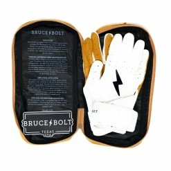 Bruce Bolt PREMIUM PRO Long Cuff Batting Gloves | WHITE -APPAREL Sales Store bruce bolt premium pro long cuff batting gloves with storage bag white brucebolt 213098