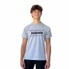 BRUCE BOLT "PREMIUM PRO SERIES" Tshirt - HEATHER GREY And BLACK -APPAREL Sales Store bruce bolt premium pro series tshirt heather grey and black t shirt bruce bolt 159355
