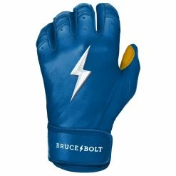 Bruce Bolt PREMIUM PRO Short Cuff Batting Gloves | ROYAL -APPAREL Sales Store bruce bolt premium pro short cuff batting gloves with storage bag royal brucebolt 813003