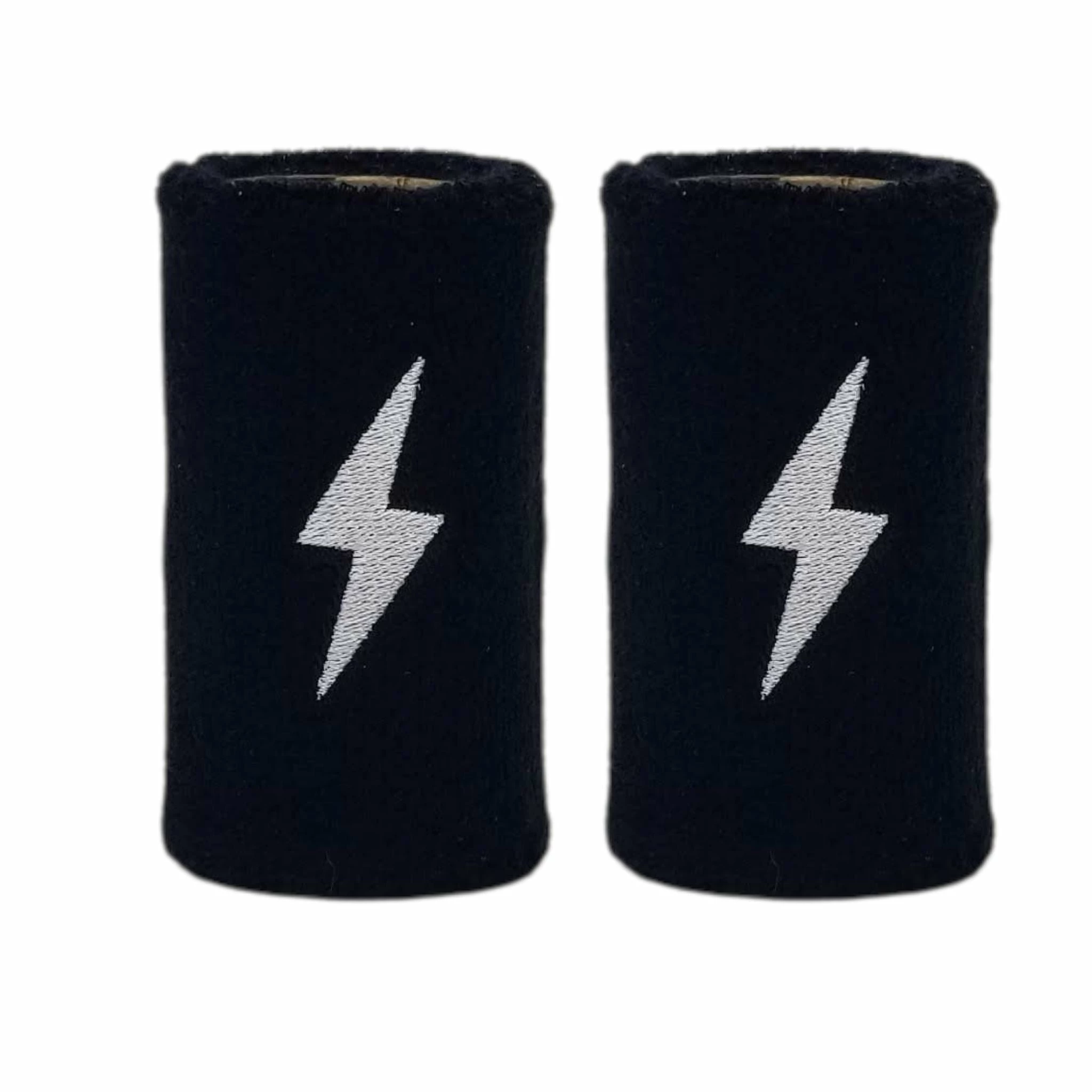 BRUCE BOLT Premium Pro Wrist Bands - BLACK 3 BRUCE BOLT Premium Pro Wrist Bands - BLACK