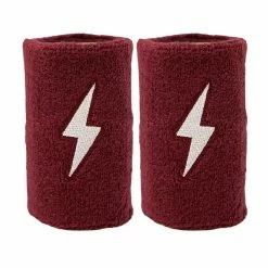 BRUCE BOLT Premium Pro Wrist Bands - MAROON