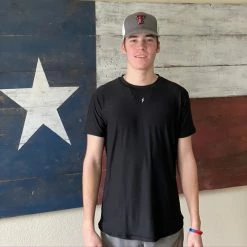 BRUCE BOLT Short Sleeve Performance T-Shirt With Reflective Bolt- BLACK -APPAREL Sales Store bruce bolt short sleeve performance t shirt with reflective bolt black bruce bolt 282072