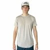 BRUCE BOLT Short Sleeve Performance T-Shirt With Reflective Bolt- DESERT GREY -APPAREL Sales Store bruce bolt short sleeve performance t shirt with reflective bolt desert grey bruce bolt 577436
