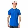 BRUCE BOLT Short Sleeve Performance T-Shirt With Reflective Bolt- ROYAL 1 BRUCE BOLT Short Sleeve Performance T-Shirt With Reflective Bolt- ROYAL -APPAREL Sales Store bruce bolt short sleeve performance t shirt with reflective bolt royal bruce bolt 470232