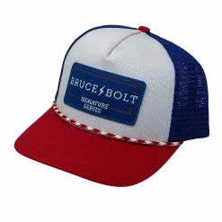 BRUCE BOLT "SIGNATURE Series" CHC Patch 5-Panel Mesh Snapback Trucker Hat