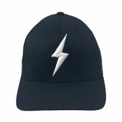 BRUCE BOLT Pro 1945 "SMRTFIT" Wool Twill Hat - BLACK -APPAREL Sales Store bruce bolt stretch fit 585 richardson wool twill hat black hats brucebolt 321815