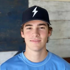 BRUCE BOLT Pro 1945 "SMRTFIT" Wool Twill Hat - NAVY -APPAREL Sales Store bruce bolt stretch fit 585 richardson wool twill hat navy hats brucebolt 642428