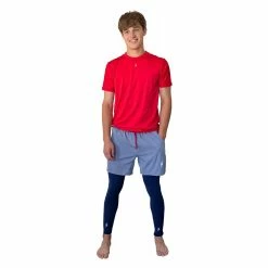 BRUCE BOLT Xtra Long Compression Leg Sleeves (pair) - NAVY -APPAREL Sales Store bruce bolt xtra long compression leg sleeve navy bruce bolt 216085