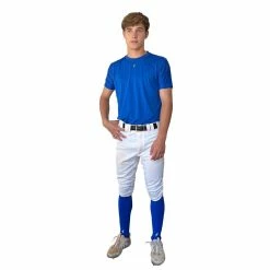 BRUCE BOLT Xtra Long Compression Leg Sleeves (pair) - ROYAL -APPAREL Sales Store bruce bolt xtra long compression leg sleeve royal bruce bolt 455496