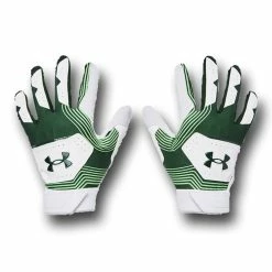 Under Armour Clean Up Batting Gloves - Adult 2XL -APPAREL Sales Store clean up gloves green