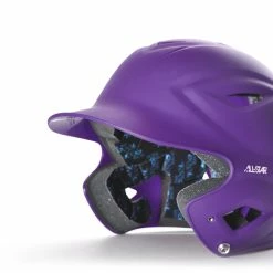 All-Star All Star MATTE FINISH Purple System 7 Batters Helmet (6 1/2 - 7 1/2)