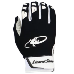 Lizard Skin Komodo V2 Batting Gloves - Jet Black - Youth Large