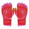 Bruce Bolt PREMIUM PRO BADER Series Long Cuff Batting Gloves | PINK -APPAREL Sales Store premium pro bader series long cuff batting gloves pink gloves brucebolt 396002