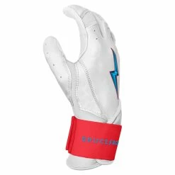 Bruce Bolt PREMIUM PRO BRINSON Series Long Cuff Batting Gloves | WHITE -APPAREL Sales Store premium pro brinson series long cuff batting gloves white gloves brucebolt 286931