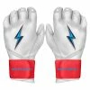 Bruce Bolt PREMIUM PRO BRINSON Series Long Cuff Batting Gloves | WHITE -APPAREL Sales Store premium pro brinson series long cuff batting gloves white gloves brucebolt 685559