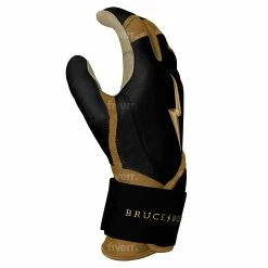 Bruce Bolt PREMIUM PRO GOLD SERIES Long Cuff Batting Gloves - Gold BLACK 10 Bruce Bolt PREMIUM PRO GOLD SERIES Long Cuff Batting Gloves - Gold BLACK -APPAREL Sales Store premium pro gold series long cuff batting gloves gold black bruce bolt 626880