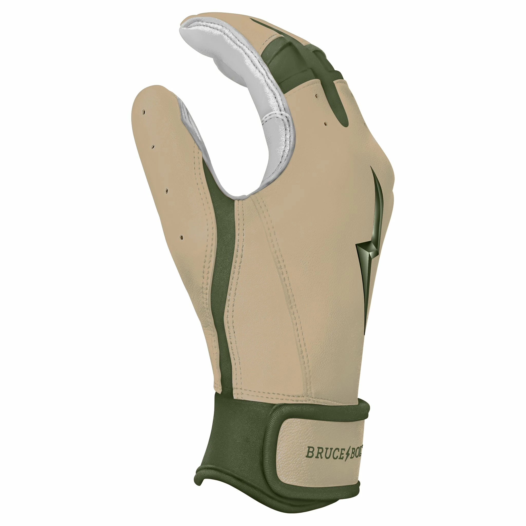 Bruce Bolt PREMIUM PRO MILITARY Series Short Cuff Batting Gloves 6 Bruce Bolt PREMIUM PRO MILITARY Series Short Cuff Batting Gloves - Image 4