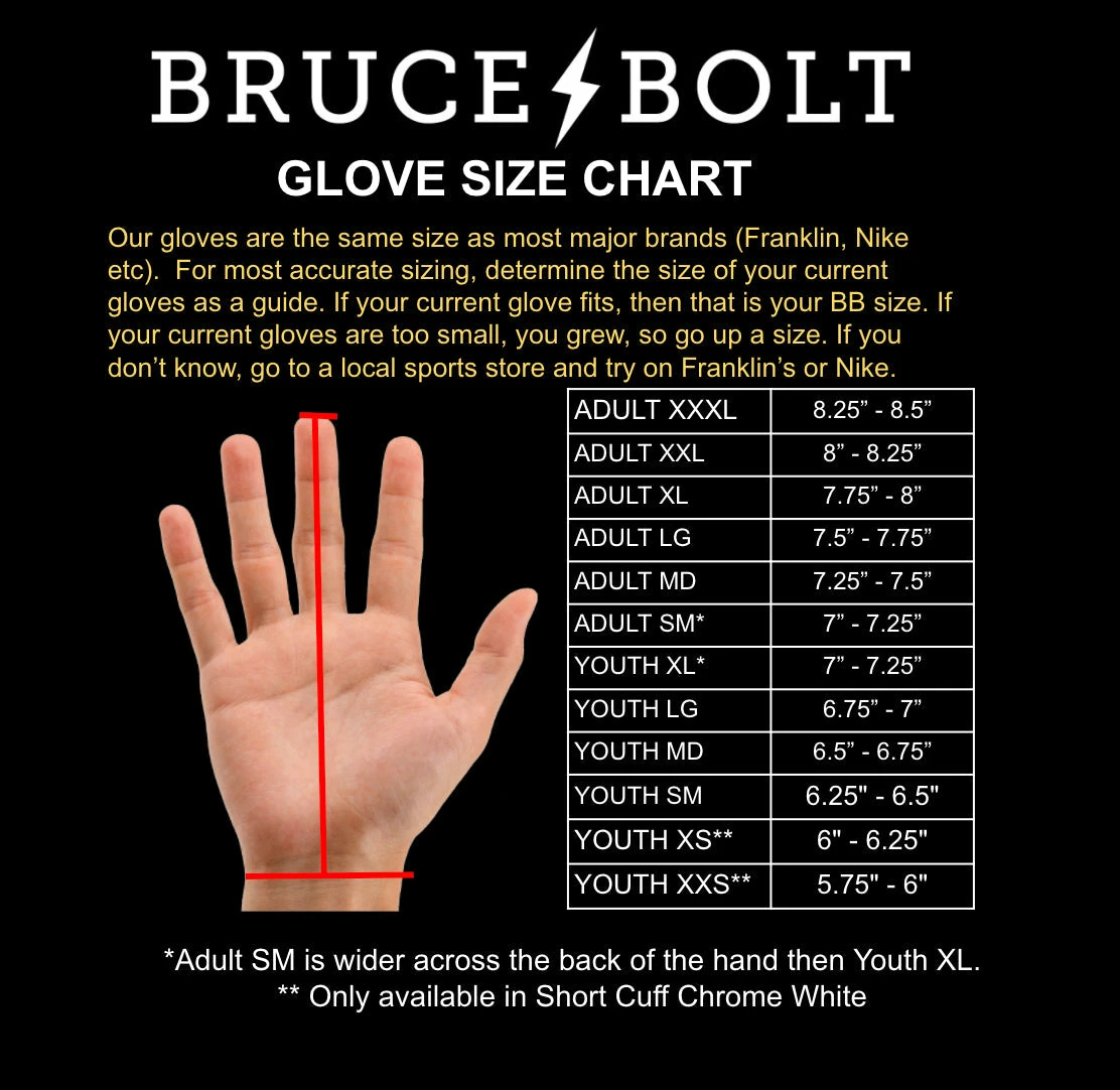 Bruce Bolt PREMIUM PRO MILITARY Series Short Cuff Batting Gloves 7 Bruce Bolt PREMIUM PRO MILITARY Series Short Cuff Batting Gloves - Image 5