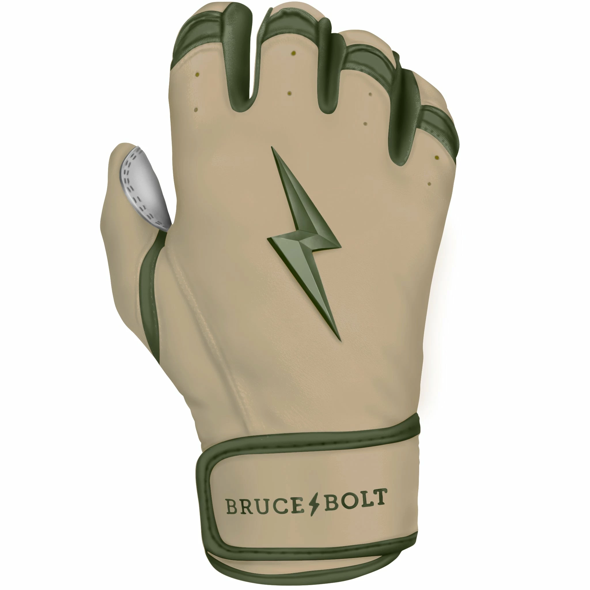 Bruce Bolt PREMIUM PRO MILITARY Series Short Cuff Batting Gloves 10 Bruce Bolt PREMIUM PRO MILITARY Series Short Cuff Batting Gloves - Image 8