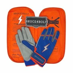 Bruce Bolt PREMIUM PRO NIMMO Series Short Cuff Batting Gloves | METS BLUE -APPAREL Sales Store premium pro nimmo series short cuff batting gloves blue gloves brucebolt 966194
