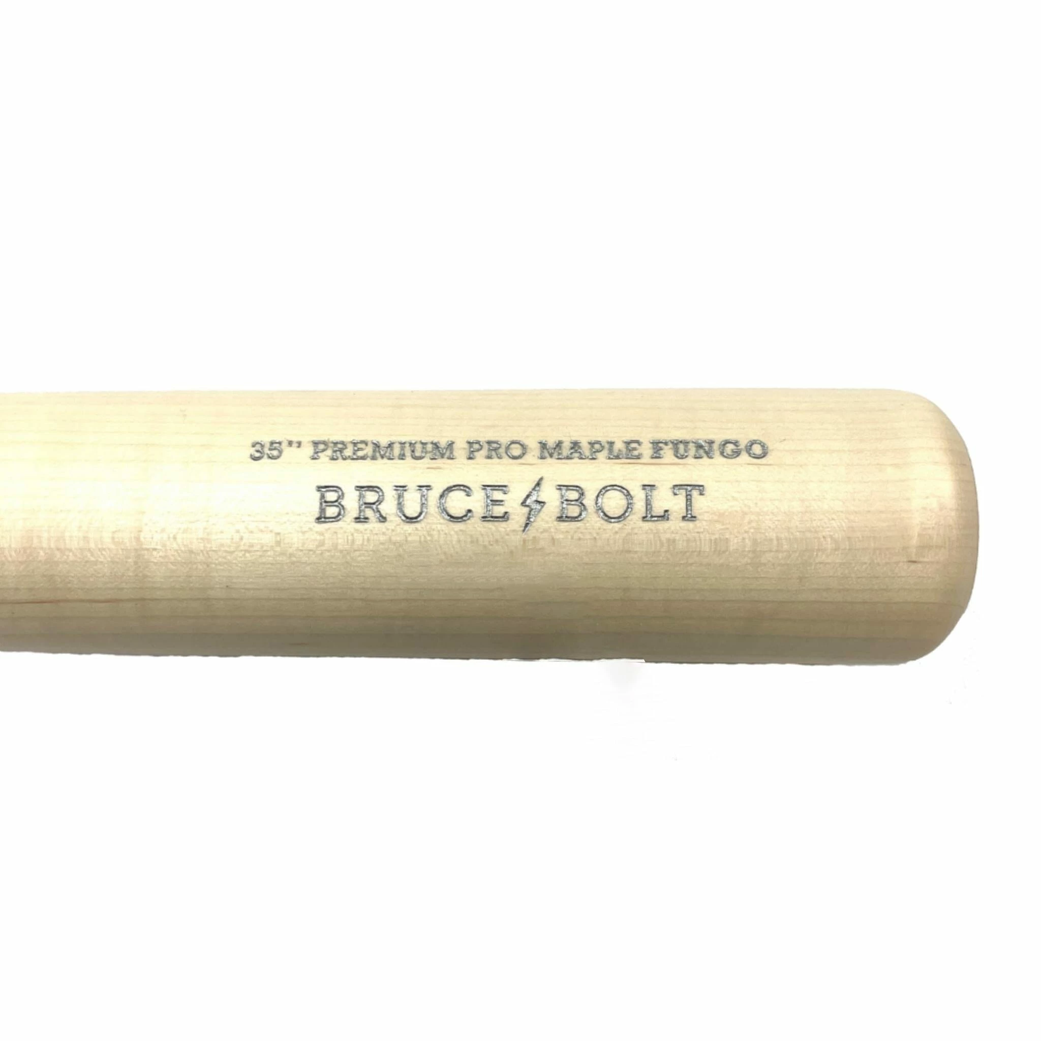 Bruce Bolt PREMIUM PRO Stock Wood Bat - Fungo 4 Bruce Bolt PREMIUM PRO Stock Wood Bat - Fungo - Image 2