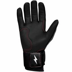 Bruce Bolt PREMIUM PRO TC42 Series Long Cuff Batting Gloves | BLACK -APPAREL Sales Store premium pro tc42 series long cuff batting gloves black gloves brucebolt 521468