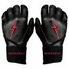 Bruce Bolt PREMIUM PRO TC42 Series Long Cuff Batting Gloves | BLACK -APPAREL Sales Store premium pro tc42 series long cuff batting gloves black gloves brucebolt 545982